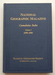 Billede af bogen NATIONAL GEOGRAPHIC MAGAZINE index 1899-1946