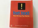 Billede af bogen Hot text. Web writing that works. Billede af bogen Hot text. Web writing that works.