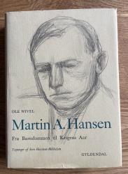 Billede af bogen Martin A. Hansen - Fra Barndommen til Krigens Aar