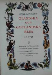 Billede af bogen Carl Linnæus Öländska och Gotländska resa år 1741