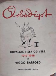 Billede af bogen Ærbødigst –  udvalgte viser og vers 1919-1948 af Viggo Barfoed