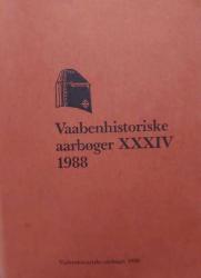 Billede af bogen Vaabenhistoriske aarbøger XXXIV 1988