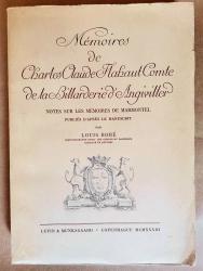 Billede af bogen Mémoires de Charles Claude Flahaut comte de la Billarderie d' Angiviller. Notes sur les mémoires de marmontel. 