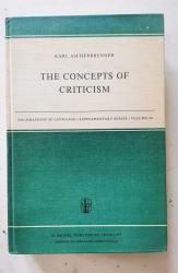 Billede af bogen The Concept of Criticism. (Foundation of Language Supplementary Series).