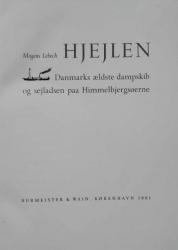 Billede af bogen Hjejlen - Danmarks ældste dampskib og sejladsen paa Himmelbjergsøerne